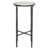 White Marble Top/Black Base