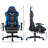 Costway Adjustable Reclining Ergonomic Faux Leather Swiveling PC & Racing Game Chair with Footrest-50570086