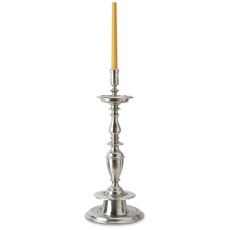 Gigante Pillar Candlestick with Attachment