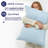 American Soft Linen 100% Cotton Percale Pillowcase Set (Set of 2) - Soft, Breathable, Hotel Quality Pillow Covers-129538060-129538066