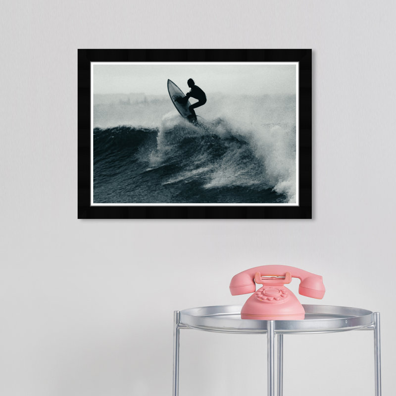 Catch the Wave - cadre photo, Cadre noir