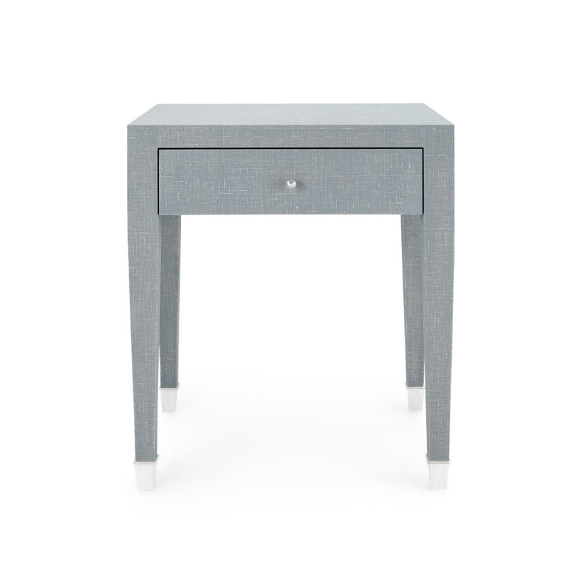 Claudette End Table, Gray, Gray