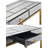 Westphal 47'' Glass Top Console Table