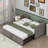 Willadeen Twin Size Upholstered daybed-1180024364