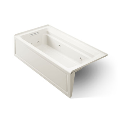 Archer Alcove 72" x 36" Whirpool Bathtub