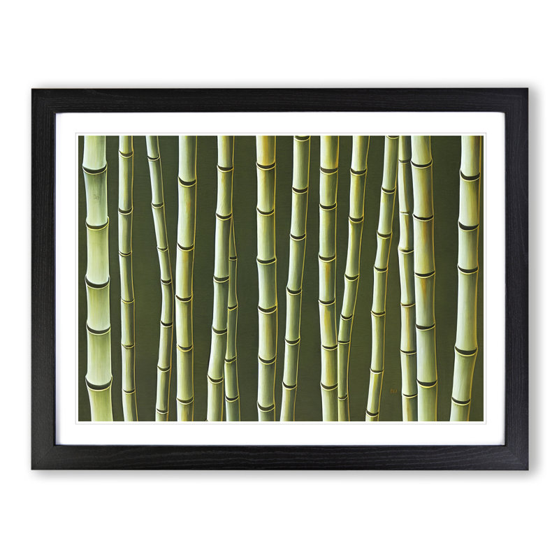 Ultimate Bamboo Forest - Framed Print, Black Framed, 46cm H x 64cm W x 2cm D