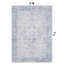 Tapis bleu / ivoire Somona-500461693