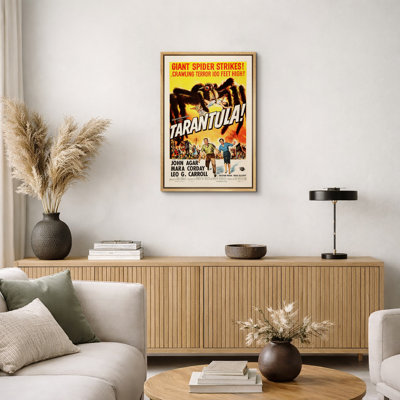 «Tarantula Classic Sci Fi Horror», affiche d'art de film, créature rétro, images encadrées sur toile, estampe numérique