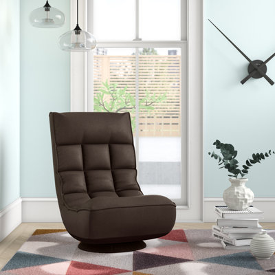Brentford Linen Swivel Lounge Chair