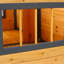 Maison pour chiots en bois Double XL