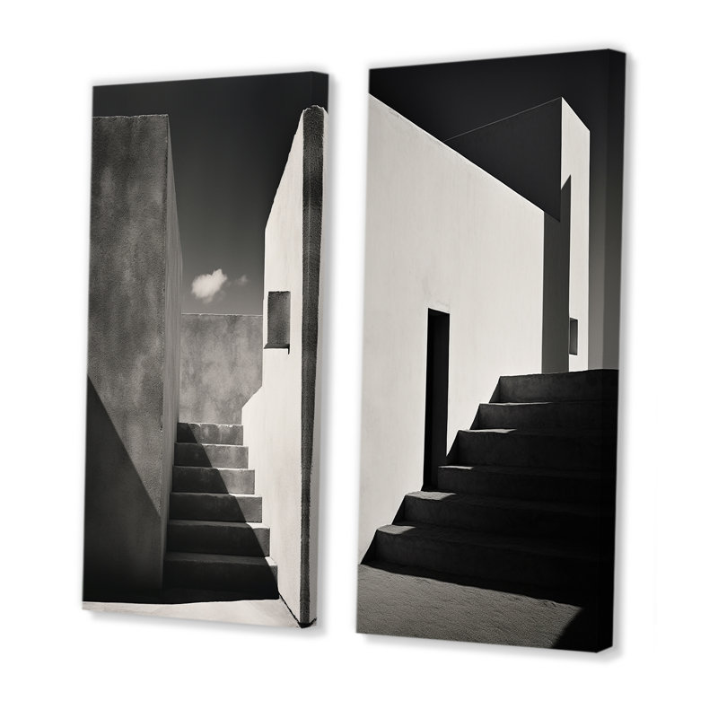 Pure Serenity Mimalisme, ensemble de 2 impressions sur toile Power Plants, H 40 po x l 41 po, Toile tendue