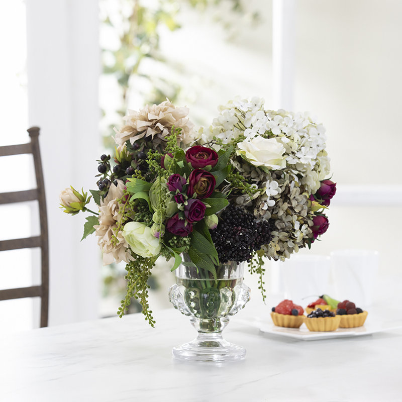 Fabric Mixed Arrangement in Vase