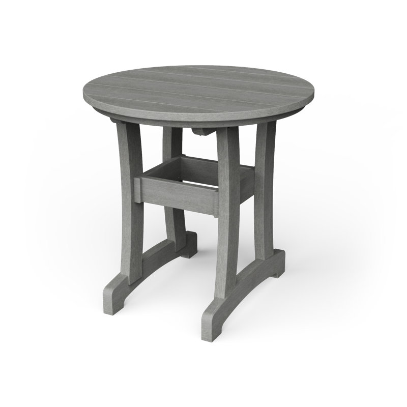 Table de salle à manger Stella, Gris bois flotté, H 30 po x l 30 po x P 30 po