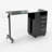 Jalaina Metal Base Credenza Desk-75457112