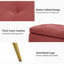 Banc de rangement rembourré en velours Kajana-1744313860