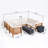 8 - Person Modular Patio Conversation Set with Cushions-367793906