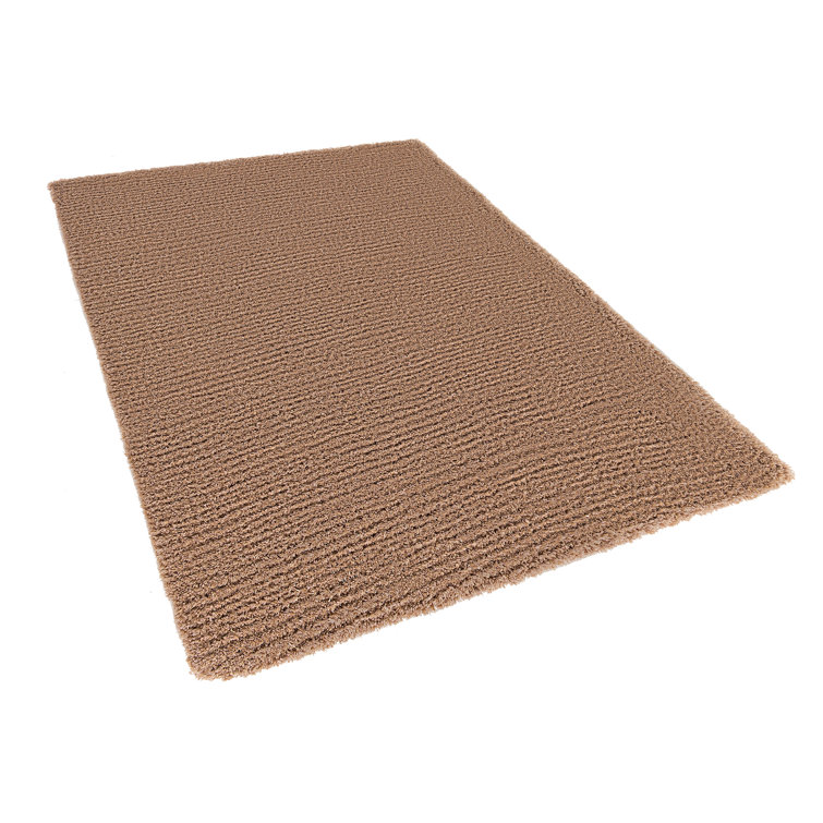 Handgefertigter Teppich Edirne aus Baumwolle in Beige
