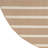 Nourison Positano 8' x Round Jute Ivory Modern Rug-53895329-53895338