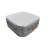 ALEKO Aleko 120 Volt 6 Person Plastic Square Inflatable Hot Tub-54548595