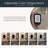 9.5" 1-Light Wall Sconce with Glass-108202148-108202149