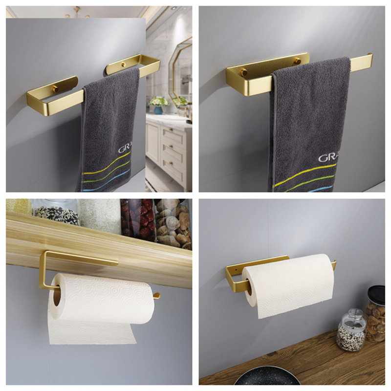 Bathroom Hardware Set, Gold