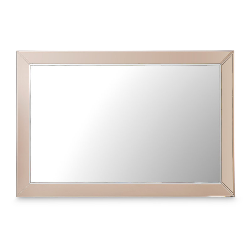 Carmela Rectangle Mirror, Ivory