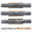 Marble French Rolling Pin with Stand,Monte Grigio