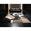 Tapis arc moderne gris élégant et lavable à la machine Wynsum-535672186