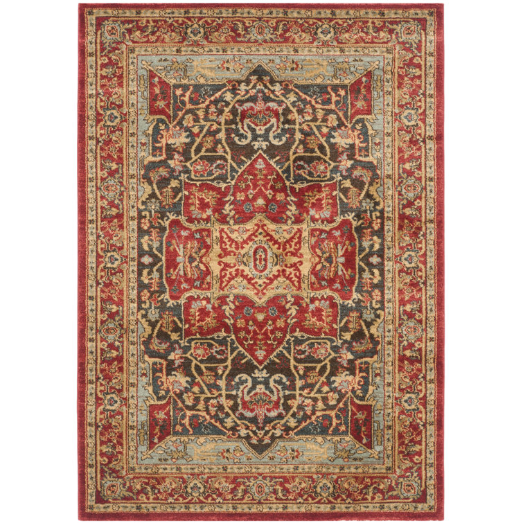 Beauchesne Oriental Hand Woven Area Rug