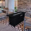 Table de foyer d'extérieur linéaire en aluminium Sunbeam Elite au propane / gaz naturel 