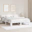 Bed Frame with Headboard Solid Pine Wood-1070559627-1070559625