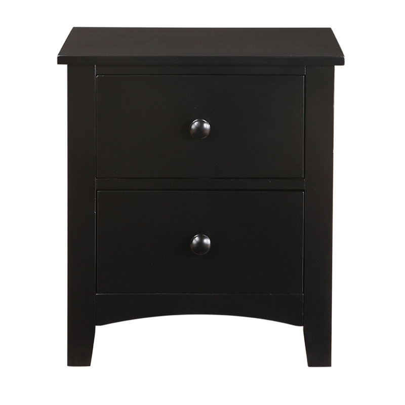 Sheffield 22'' W Nightstand, Black