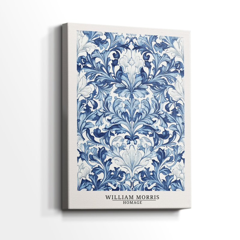 Wm Morris Series Dxlviii - Galas enveloppés de galerie, H 40 po x l 60 po