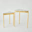 Marble Nesting End Table