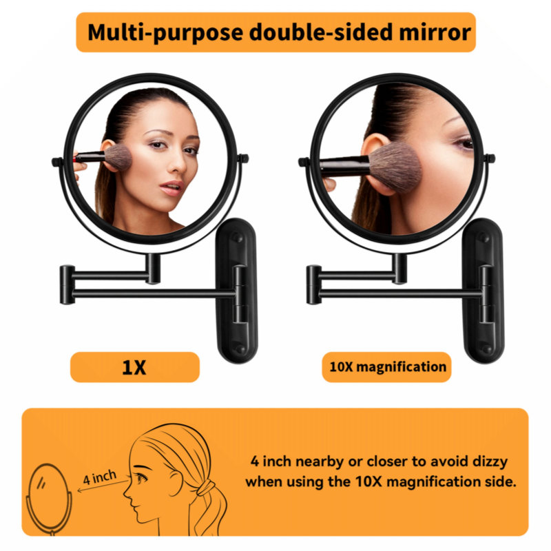 Downley Metal Wall Mirror