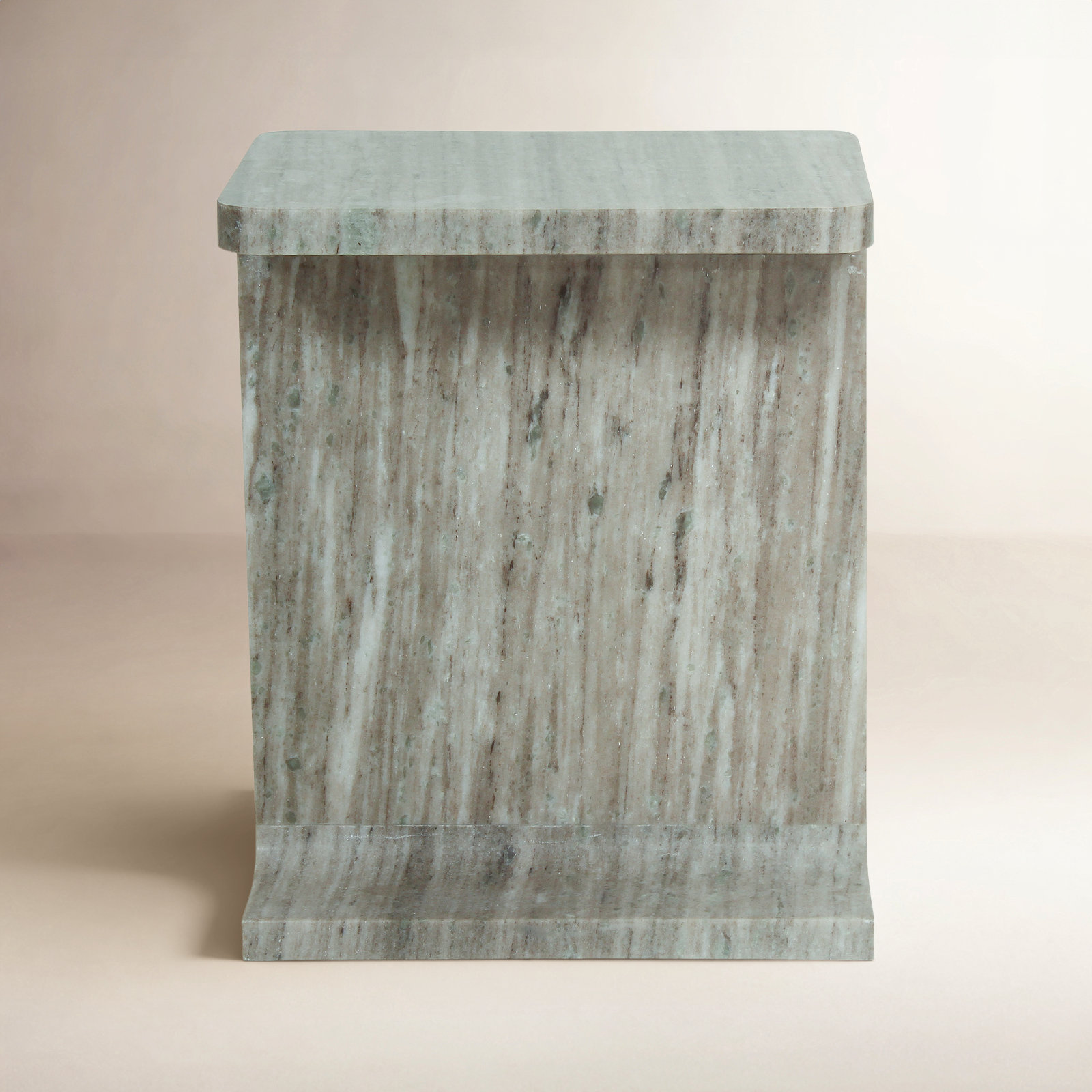 Rosanna End Table, Gray