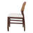 Sasha 18.5'' H Upholstered Mahogany Side Chair