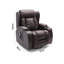 Deneishia 87cm Wide Standard Recliner with Massager-292301055-363182739
