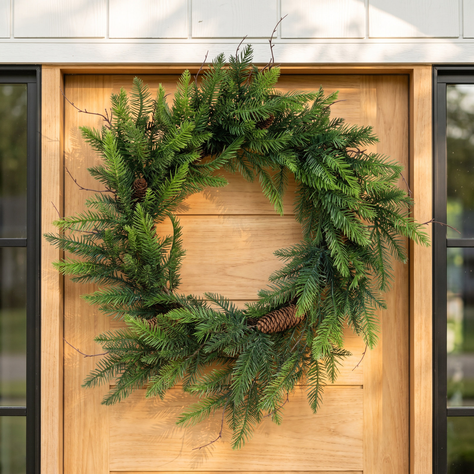 3" Cedar Christmas Wreath