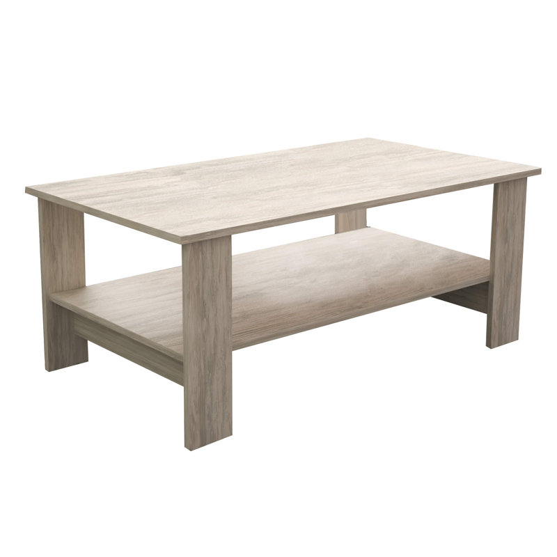 Keeon Four Leg Coffee Table with Storage