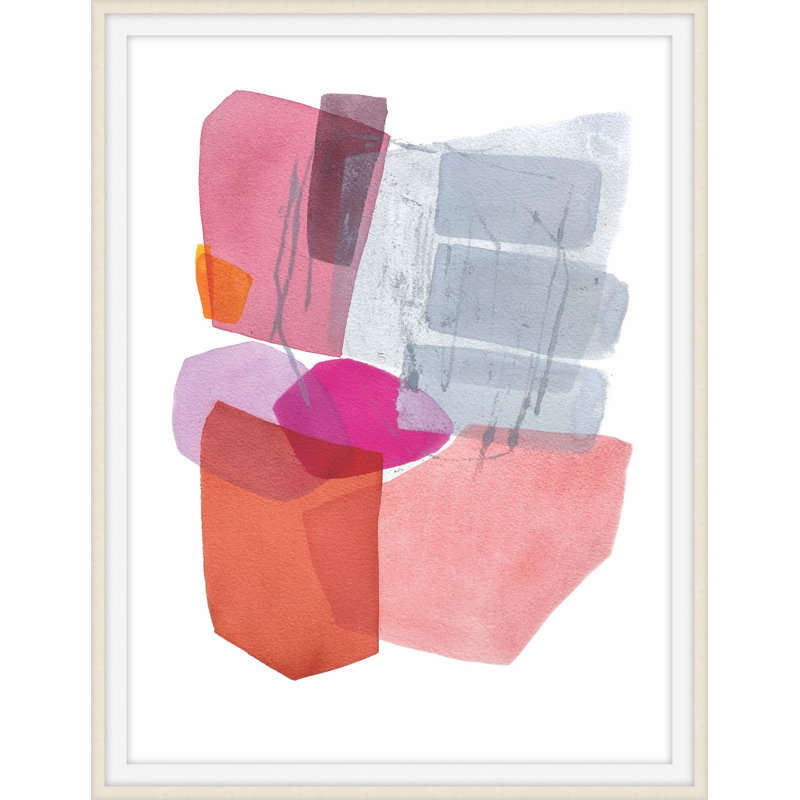 Abstract Print by Simone Christen, 17" H x 14" W