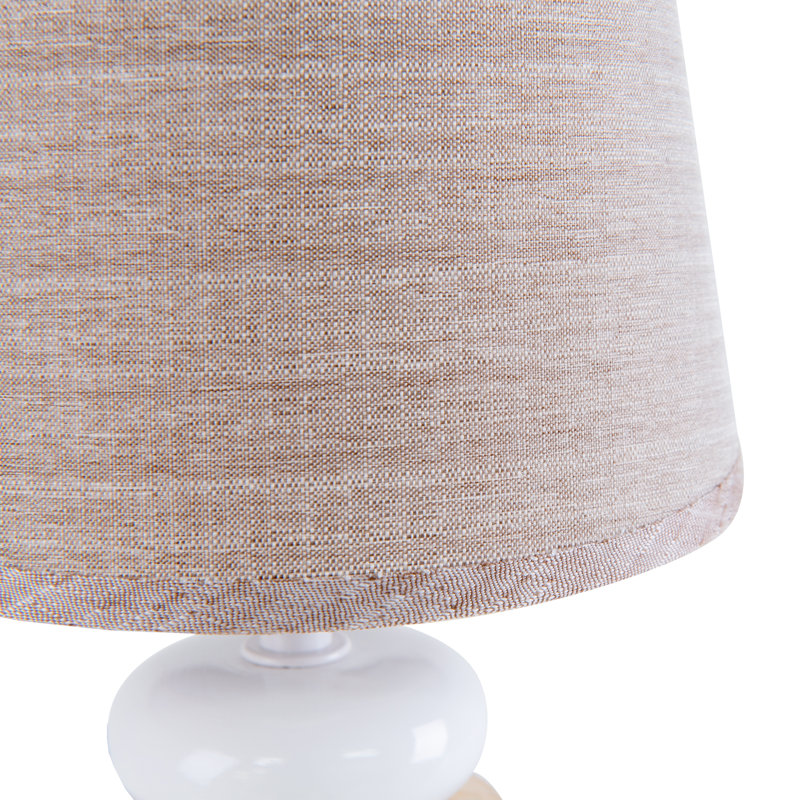 Kristen Ceramic Table Lamp, Brown