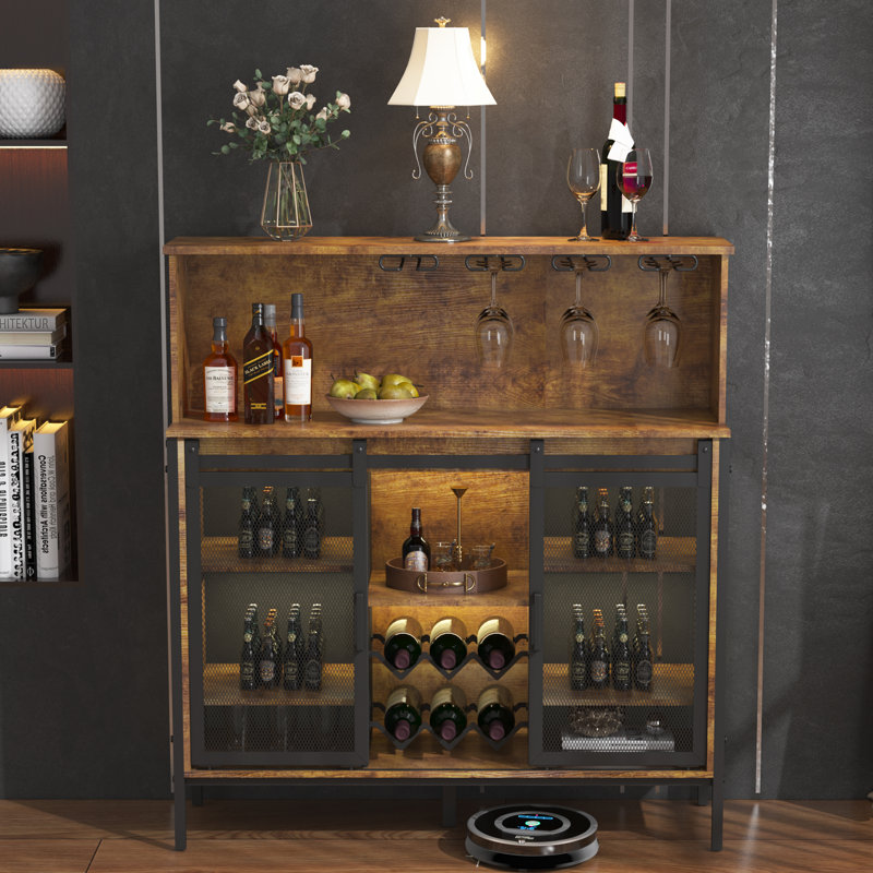 Up your drinking game with the Hippeastrum wine cooler, Rustic Brown