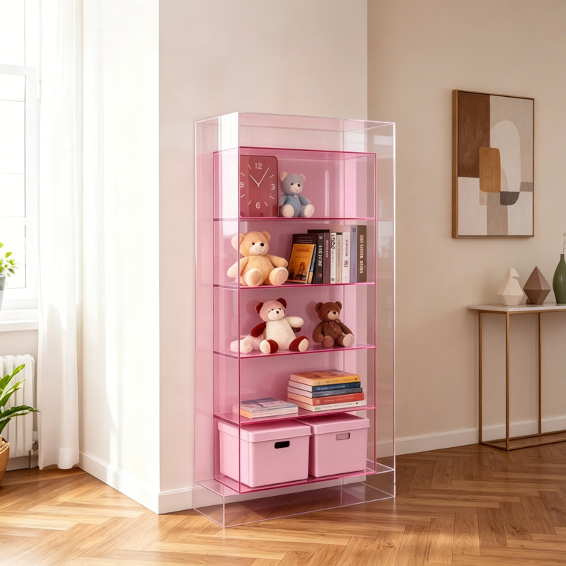 Heinen, Pink/Clear