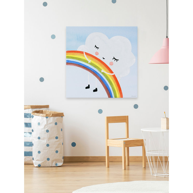 «Gadbois Rainbow Hug», reproduction sur toile tendue, H 48 po x l 48 po x P 1,5 po