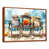 Brown Floater Framed Canvas