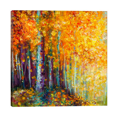 « la palette d’automne » par kimberly adams, impression sur toile