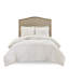 Literie 3 pièces - Chenille de coton, style chambre à coucher de plage tropicale-118742747