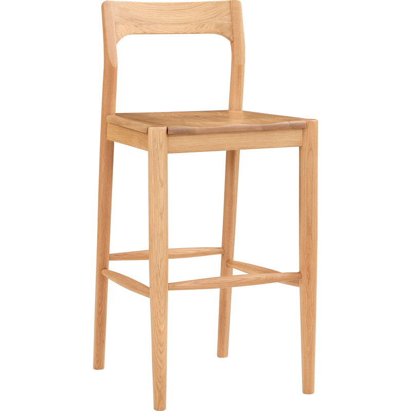 Bar and Counter Stool, Natural, Bar Stool (30" Seat Height)