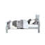 Lit Platinum Finish, très grand lit de style oriental, structure en bois synthétique intemporel, structure de 80 po de long, basse et confortable-1224930411-1224930408